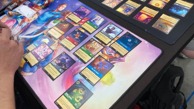 Disney Lorcana tournament gameplay